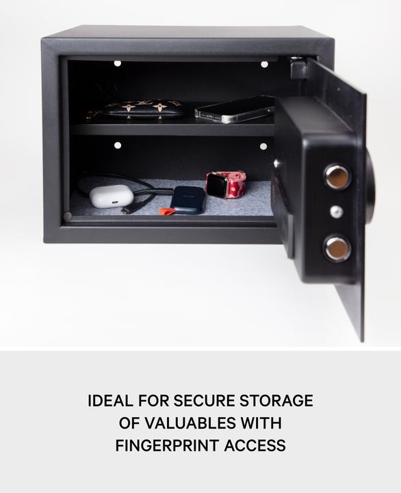 Immagine prodotto Paladin Möbeltresor mit Fingerabdruckscanner (16 l)