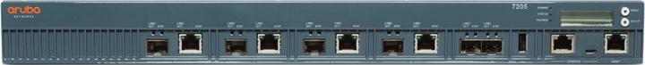 Produktbild HPE Aruba, a company 7205 (RW) FIPS/TAA, 40000 Mbit/s, 8196 utente(i), 10,100 (4 Ports)
