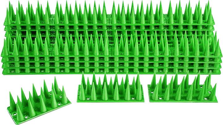 Immagine prodotto Isotronic Punte per piccioni, punte antiuccello, verdi, 5,4 m