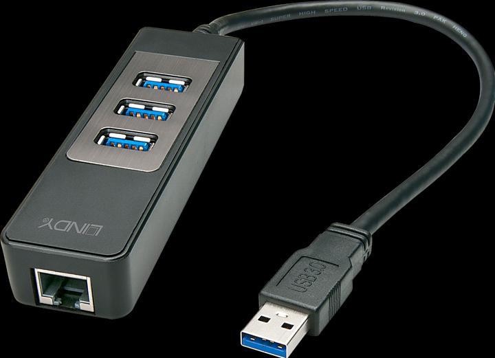 Actual product image Lindy USB 3.1 Hub (USB-C, 4 Ports)