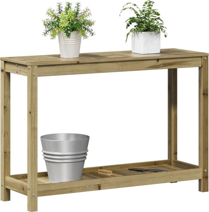 VidaXL Table à plantes avec étagère