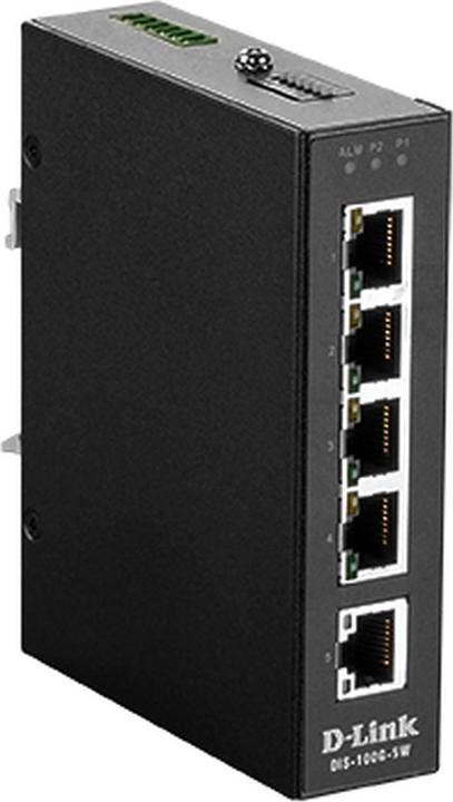Image du produit D-Link DIS-100G-5W DIS-100G-5W Couche 2 non gérée à 5 ports (5 Ports)