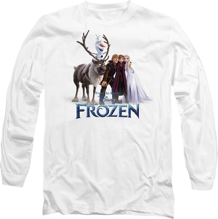 Immagine prodotto Disney Frozen Maglietta Foto di Gruppo Adulto Unisex (XL)