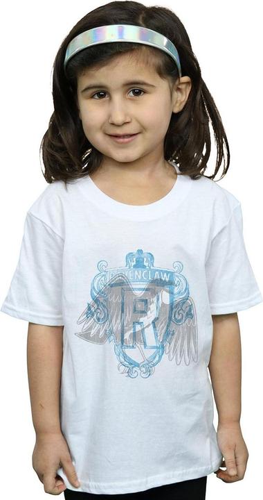 Immagine prodotto Ravenclaw Raven Crest Maglietta Ragazze (140, 146)
