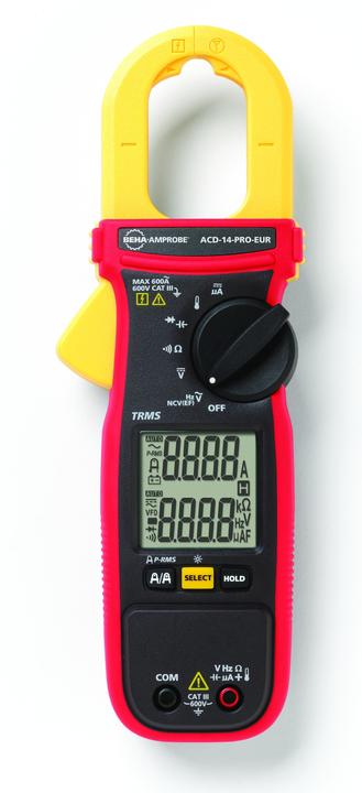 Safety measuring leads - Temperature sensor type K - Batteries - Bag - Operating instructions.