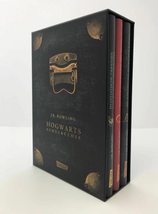Produktbild Hogwarts-Schulbücher: Die Hogwarts-Schulbücher im Schuber (Deutsch, J.K. Rowling, 2018)