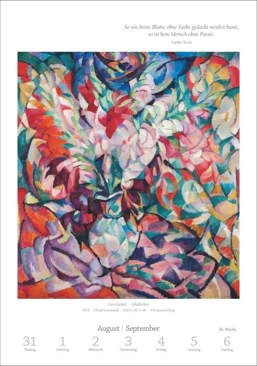 Immagine prodotto Harenberg Kunst Wochen-Kulturkalender 2026 - 53 Meisterwerke der Malerei (Copertina rigida, Tedesco)