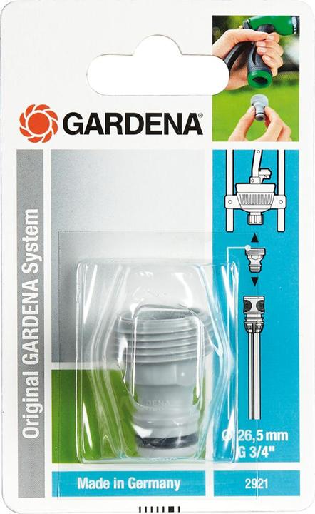 Actual product image Gardena Component adapter 2921-20 (Hitch, Component adaptor, 26.50 mm)