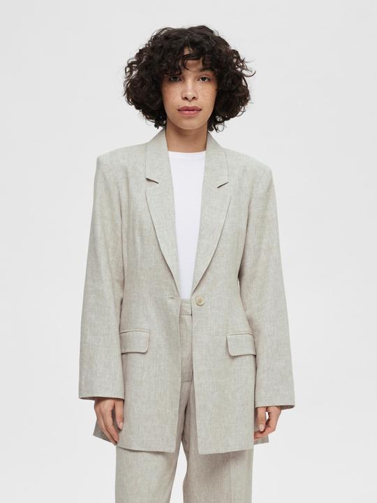 Actual product image Selected Femme Linen blazer (40)