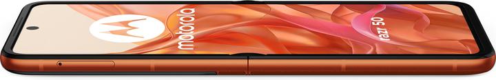 Produktbild Motorola Razr 50 (256 GB, Spritz Orange, 6.90", SIM + eSIM, 52.43 Mpx, 5G)