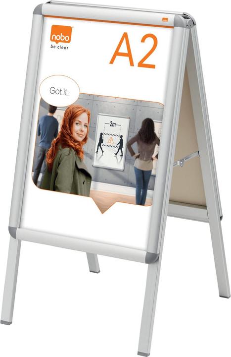 Produktbild Nobo Plakatständer, wetterfest (A2)