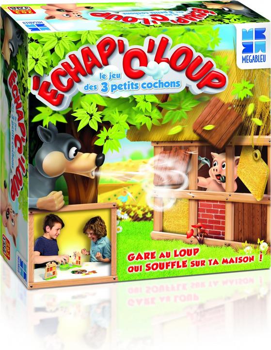 Image du produit Megableu 678004 Jeu de société Echap'O'Loup course (Français)