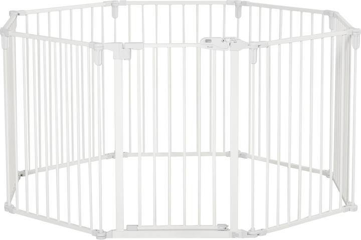 Image du produit PawHut Barrière pour chiens composée de 8 panneaux (62.50 cm)