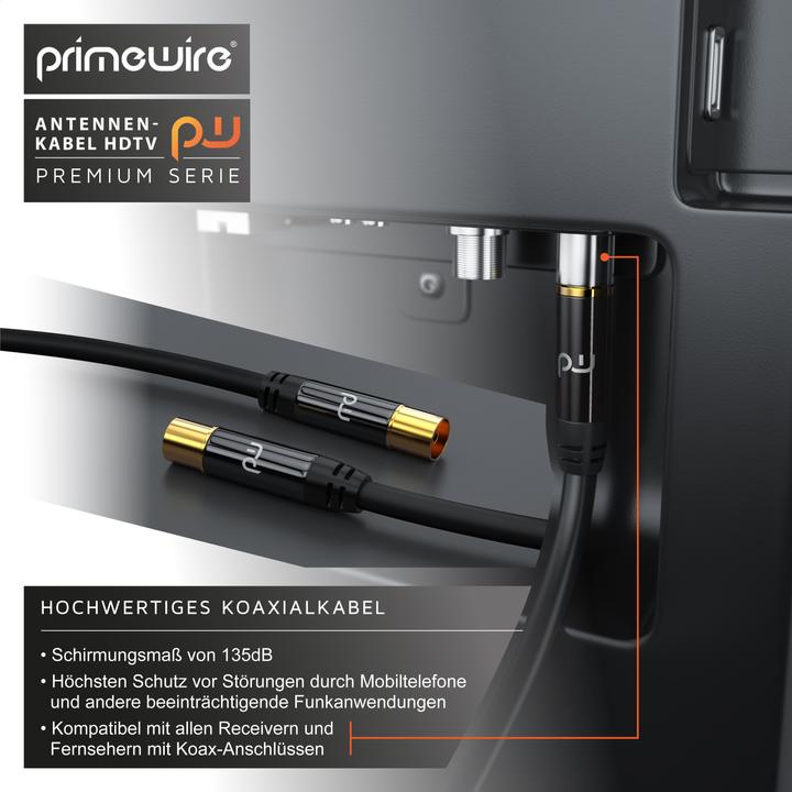 Produktbild Primewire Premium Koaxialkabel (85 dB, Antennenkabel)