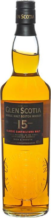 Produktbild Glen Scotia 15 Jahre (Single Malt, Scotch Whisky, 1 x 70 cl)