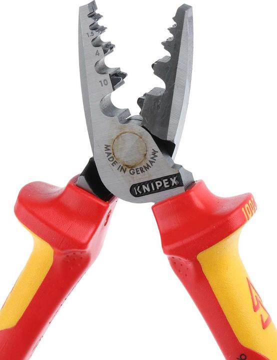 Produktbild Knipex Crimpzange für Aderendhülsen (180 mm)