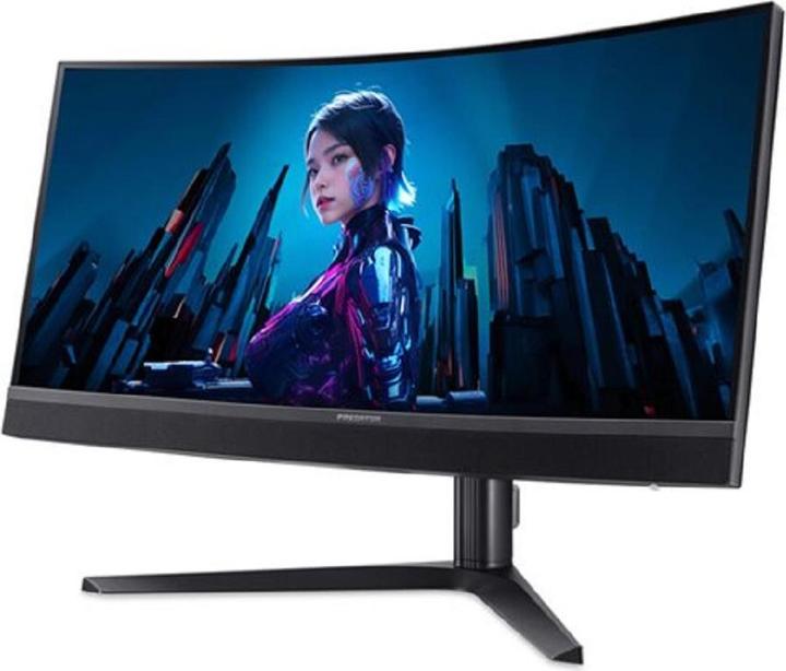 Produktbild Acer Predator X34 (X34V3bmiiphuzx) 34,0" WQHD MiniLED Curved 86,4 cm (34,0 Zoll), 180Hz, HDR1000, 2x (3440 x 1440 Pixel, 34")