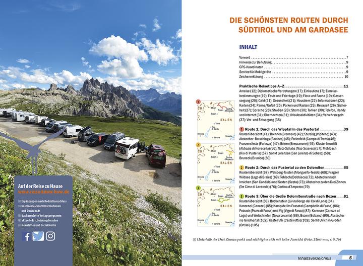 Immagine prodotto Wohnmobil-Tourguide Südtirol mit Gardasee (Tedesco, Michael Moll, 2024)