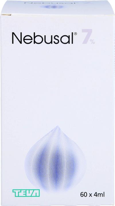 Actual product image Teva Nebusal 7 %, 60X4 ml INL