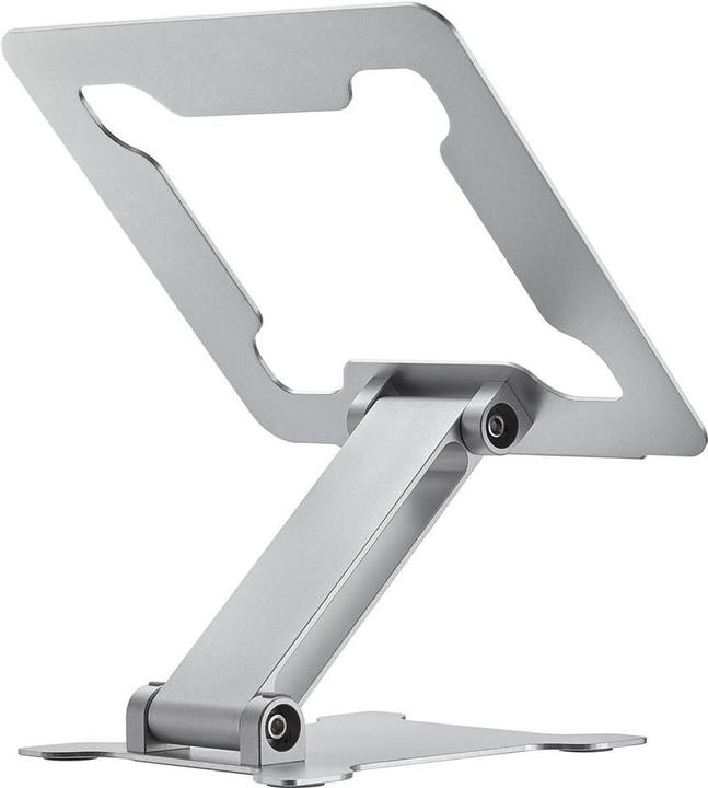 Actual product image Gembird Składana podstawka pod notebooka srebrna