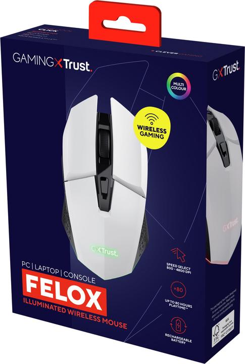 Actual product image Trust GXT 110 Felox (Wireless, Cable)