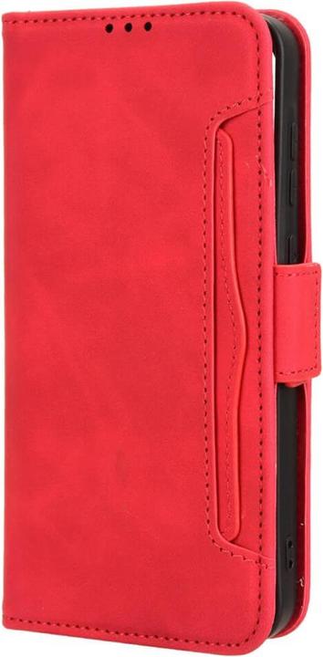 Produktbild Cover-Discount Galaxy A55 - Etui mit vielen Kartenfächer rot (Samsung Galaxy A55)