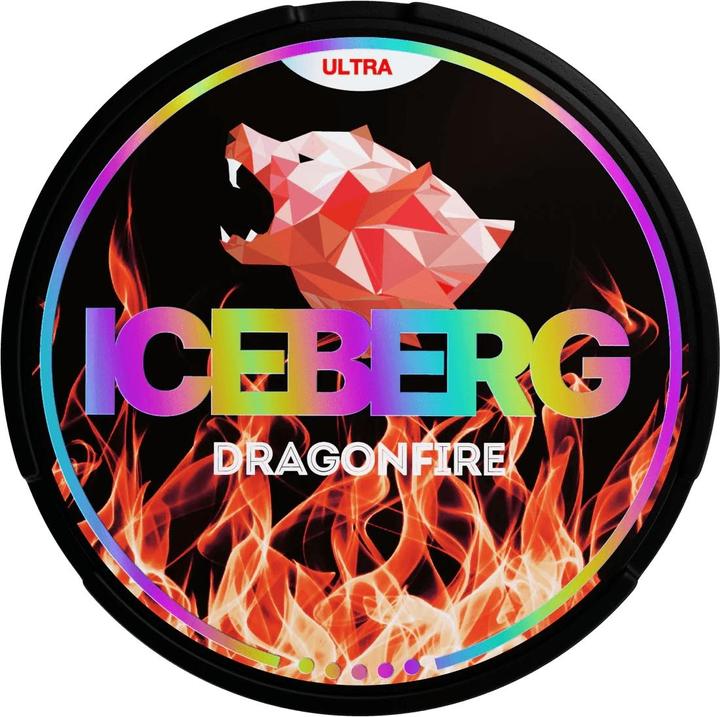 Actual product image Iceberg Dragonfire (White Portion, 50 mg)