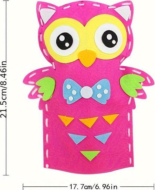 Produktbild Activity Board Kinder DIY Non Woven Handmade Tier, DIY Hand Marionette Tiere, Kunst und Handwerk Hand Spielzeug