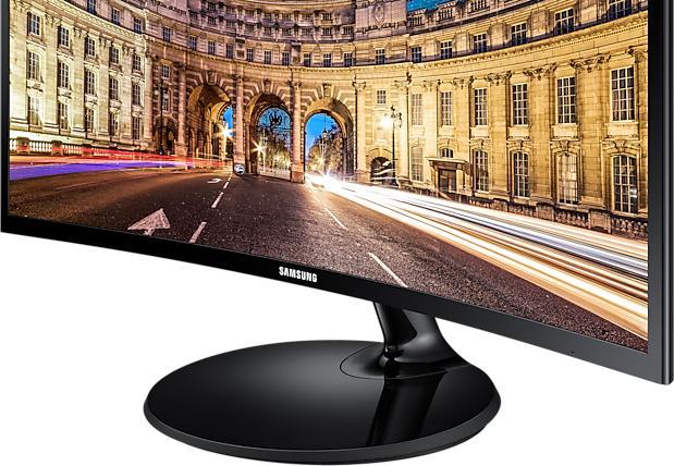 Produktbild Samsung C27F390FHR - LED monitor - curved - 27" 27" viewable - 1920 x 1080 Full HD 1080p (1920 x 1080 Pixel, 27")