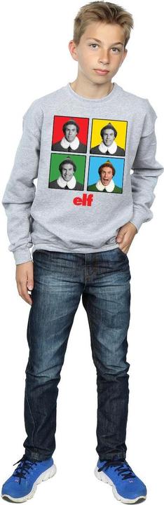 Actual product image Elf Boys Four Faces Sweatshirt (140, 146)