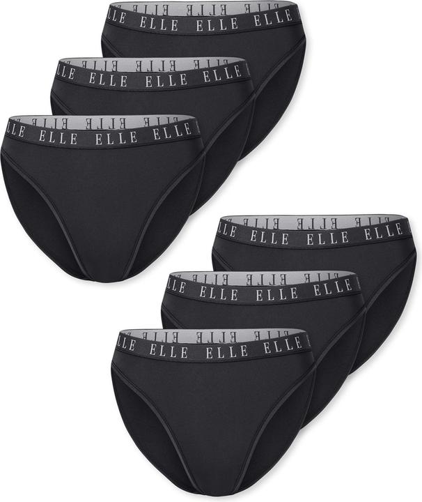 Elle Slip High Leg - LOGO (S, 6er Pack)
