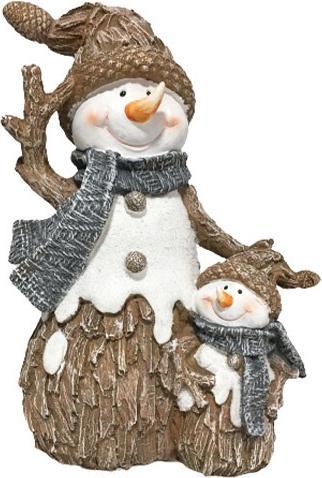 Produktbild Bekos Grosse Dekofigur Schneemann mit Kind