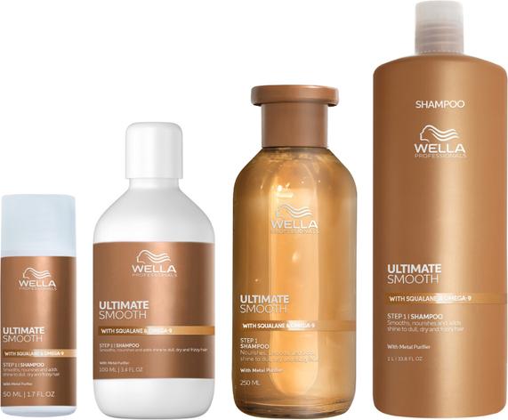 Produktbild Wella Ultimate Smooth Shampoo (50 ml, Flüssiges Shampoo)