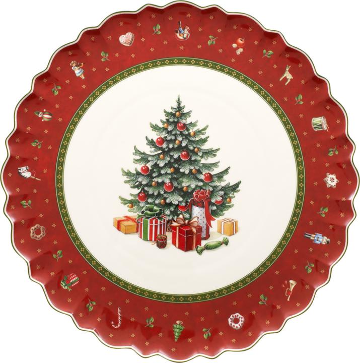 Round cake plate Toy's Delight (1 x, 33 cm)