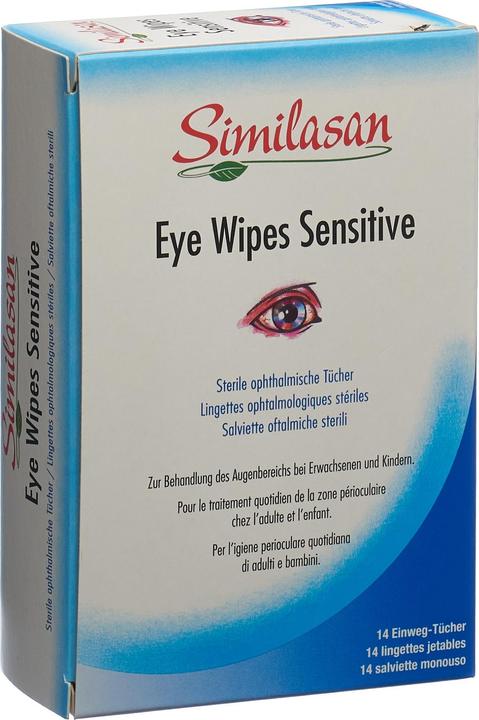 Similasan Eye Wipes Sensitive (Patches, 125 ml, Tag + Nacht)