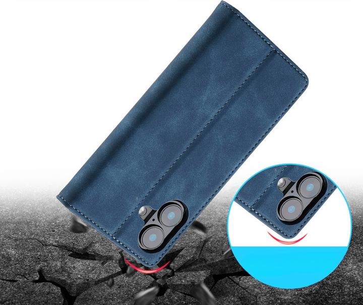 Produktbild LC.Imeeke iPhone 16 - Flip Case Vintage (Apple iPhone 16)