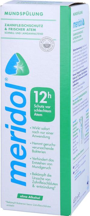 Produktbild Meridol Sicherer Atem Mundspülung (400 ml, Mundspülung)