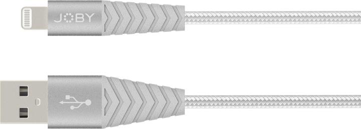 Actual product image Joby Lightning Cable 1.2M Silver (1.20 m, USB 2.0, 12 W)