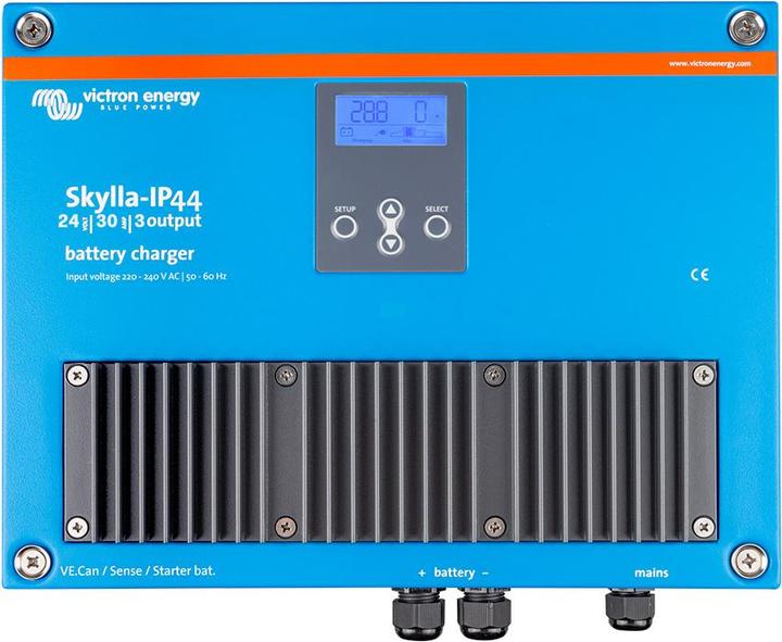 Image du produit Victron Energy Victron Skylla-IP44 24/30 (3) 24V 30A Chargeur de batterie 3 sorties (24V, 30 A)