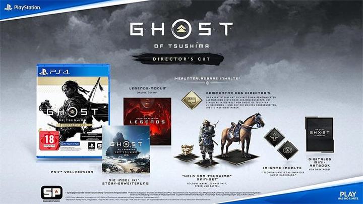 Actual product image Sony Ghost of Tsushima Director’s Cut (PS4, Multilingual)