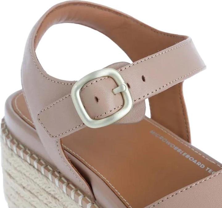 Actual product image Fitflop Womens/Ladies Eloise Leather Backstrap Wedge Sandals (38)