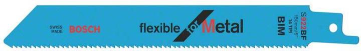 Produktbild Bosch Professional Zubehör Säbelsägeblatt S 922 BF, Flexible for Metal, 2er-Pack