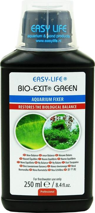 Immagine prodotto Easy Life Alghicida Bio-Exit Verde, 250 ml (Cura dell'acqua dell'acquario)
