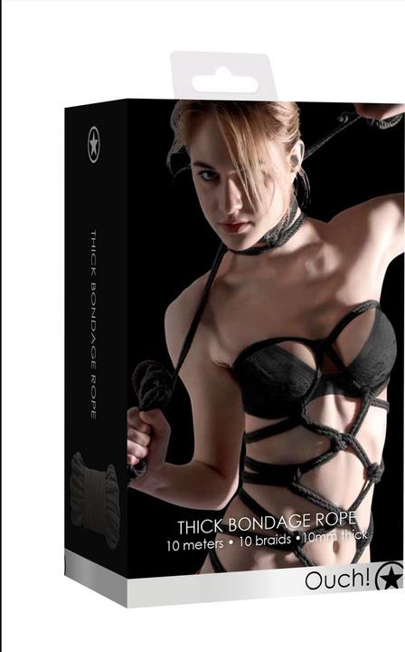 Image du produit Ouch! Corde de bondage épaisse - 10 mètres