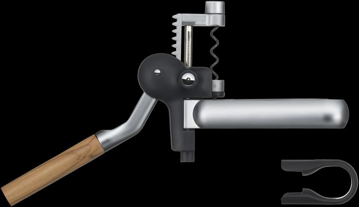 Produktbild WMF Hebelkorkenzieher Folienschneider BARIC Silber/Schwarz (Hebelkorkenzieher)