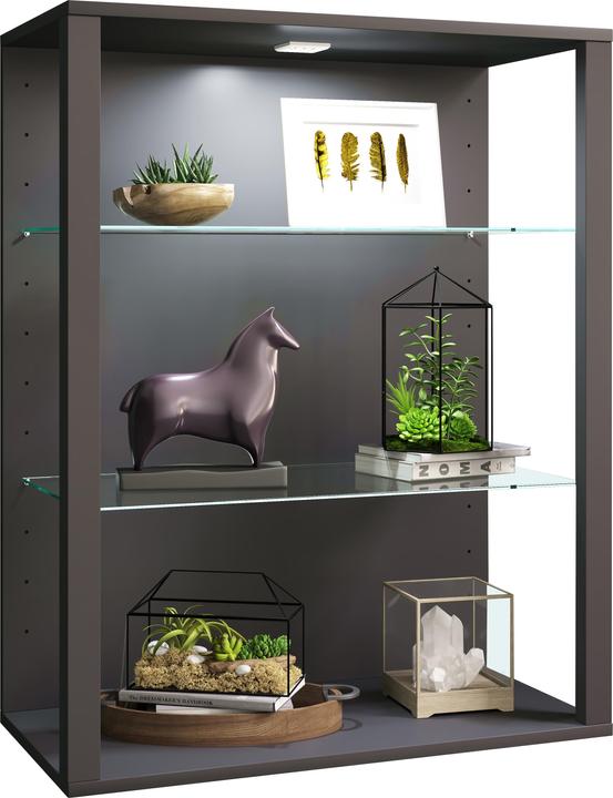 Actual product image VCM Wood Glass Stand Display Case Glasol LW (90 x 70 x 35 cm)