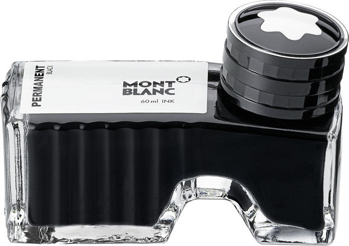 Image du produit Montblanc Tinte 60ml 128196 schwarz, perm. (Encrier, Noir)