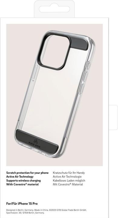 Actual product image Black Rock Air Robust (Apple iPhone 15 Pro)