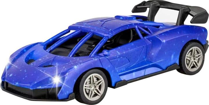 Actual product image RC racing car, blue/black, controllable car