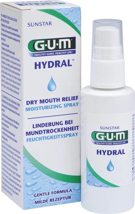 Produktbild GUM SUNSTAR HYDRAL Feuchtigkeitsspray Feuchtigkeitsspray (50 ml, Mundspray)